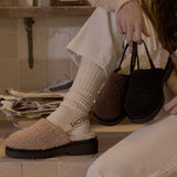  Embry Fur Strap Clog_B2400(2Colors)