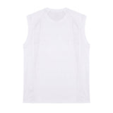 VYLON Logo white sleeveless top