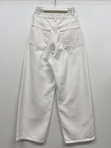 291 Cotton High-Waisted Wide Pants
