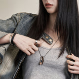 Vintage bear necklace (3カラー)