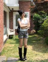 ルインアイレットカーゴショートパンツ