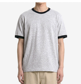 Essential Standard Short Sleeve Ringer T-shirt Melange