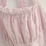Evin Frill Eyelet Blouse