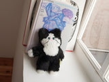 [Jennie's pick] Cosymosy Custom Cat Keyring - Tuxedo (Only Cat, Except Clothes and Accessories)