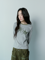 ソルナRネック長袖Tシャツ UNISEX