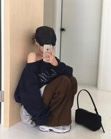 Middle Carpenter Detail Long Pants
