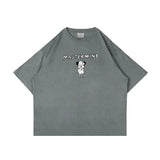 PEANUT STAIN - Fakenut Stain Mastermind Grey Boxy Oversized Tshirt