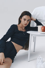 ESSENTIAL TOP (NAVY)