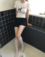 Duce pure long knee-high socks