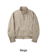 Deon Dyeing High Neck Crop Jacket