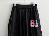 Oz American flag No. 80 ping-pong string line wide pants
