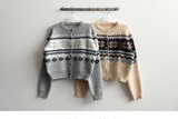 Decca Snow Nordic Knit Cardigan
