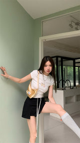 エンジェルラインラウンド半袖Tシャツ