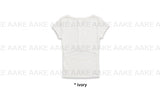 BACK BUTTON SLIT TEE