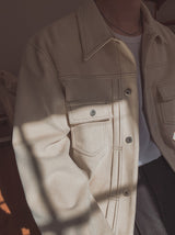 Brook Suede Trucker Jacket