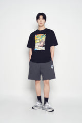25SS シーサイドリゾートオパンチュウサギ半袖Tシャツ ブラック
