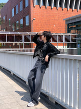 LMNビラーオールデイワイドデニムパンツ