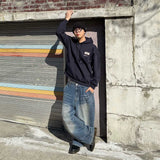 Embroidered Patch Hoodie