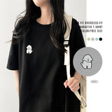 シャンジエンブロイダードショートスリーブTシャツ