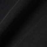 Diagonal Muted Garment-Washed Shirt - BLACK