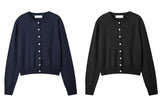 All Day Viscose Round Neck Cardigan