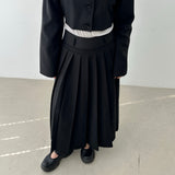 Maxi Pleated Skirt