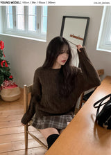 #MR Twist Loose Wool Knit (4color)