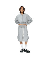 TRACK SHORTS - GRAY