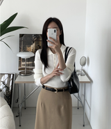It You Collared Long Sleeve Knit / 5 colors