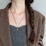 petit apple necklace