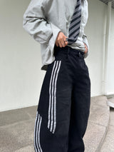 ワイドトリプルトラックパンツ