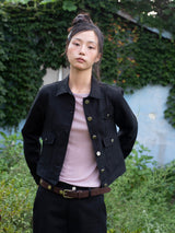 CLASSIC COTTON JACKET (BLACK)