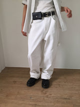 【即日発送】YWD スタッドウォレットベルト (1color)