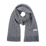 FootPrint Knit Muffler (Gray)