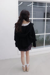 アカデミーフードカーディガン (Black)