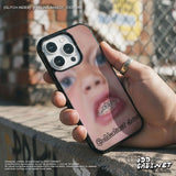 ヒップ アングリー ベビー フェイス エポキシ バンパー iPhone ケース