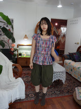 Puff patchwork bl ( 2color )
