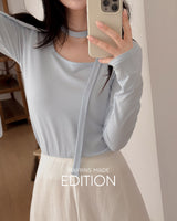 [MADE] Elin Square T-shirt & Tie Set