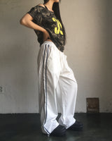 スキャット2wayバンドワイドパンツ
