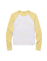 STAR RAGLAN T-SHIRT(YELLOW)
