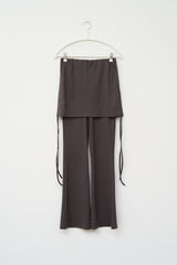 (W) Uni Bootscut Wrap Pants