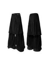 24AW バタフライラウンジパンツウィズアジャスタブルデタッチャブルバッフル