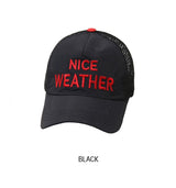 Weather String Mesh Ball Cap