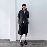 Retro Faded Textured Shirt