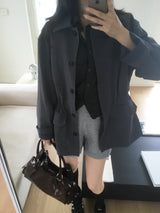 biscuit cotton jacket