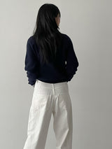 [Unisex]  バイオセミカーブコットンパンツ