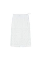ローズスカート (white)