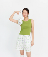 Loose and comfortable cotton homewear short pants (6patterns)