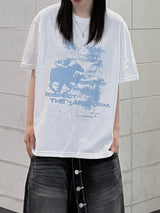 オーシャンムード プリンティング Tシャツ