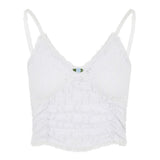 ROSE SLEEVELESS IN WHITE  (Coordination products are purchased separately)